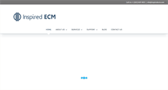 Desktop Screenshot of inspiredecm.com